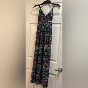 Derek Heart colorful maxi dress